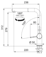 FRANKE URBAN UBG 611-100 TEK GÖZLÜ GRANİT EVİYE VE BATARYA KAMPANYA