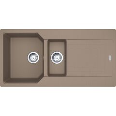 FRANKE URBAN UBG 611-100 TEK GÖZLÜ GRANİT EVİYE VE BATARYA KAMPANYA OYSTER