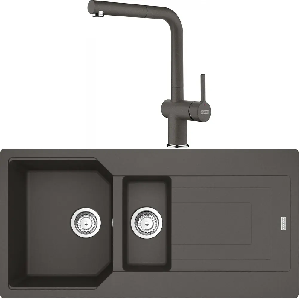FRANKE URBAN UBG 651-100 1,5 GÖZLÜ GRANİT EVİYE VE BATARYA KAMPANYA SLATE GREY