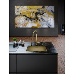 MYTHOS MASTERPIECE BXM 210/110-50 TEK GÖZLÜ EVİYE ARMATÜR VE SIVI SABUNLUK KAMPANYA