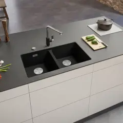 FRANKE MARIS MRG 120-35-35 GRANİT EVİYE ARMATÜR VE SIVI SABUNLUK KAMPANYA