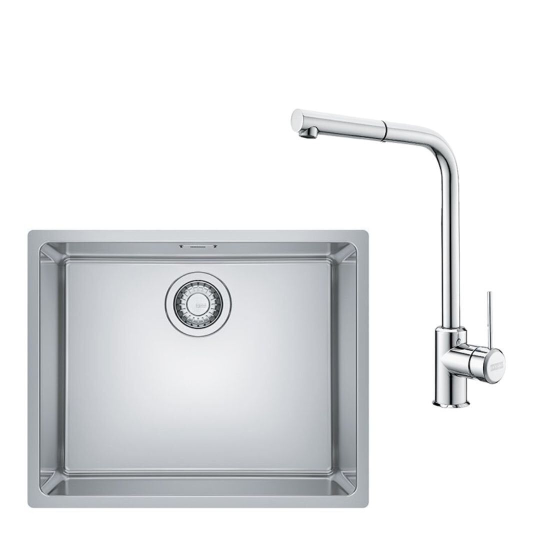 FRANKE MARIS MRX 110-50 TEK GÖZLÜ EVİYE VE ARMATÜR KAMPANYASI