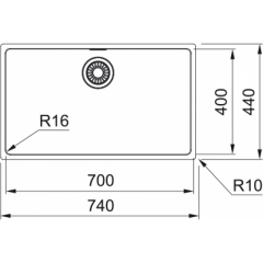 FRANKE MARIS MRX 110-70 TEK GÖZLÜ EVİYE VE ARMATÜR KAMPANYASI