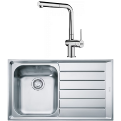 FRANKE INOX NEPTUN NEX 611 TEK GÖZLÜ EVİYE VE ARMATÜR KAMPANYASI
