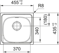 FRANKE SPARK SKN 610-37(44)
