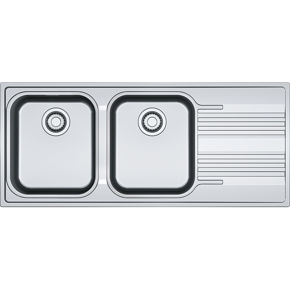 Franke Smart SRX 621 Sağ Damlalıklı Çift Gözlü Çelik Eviye