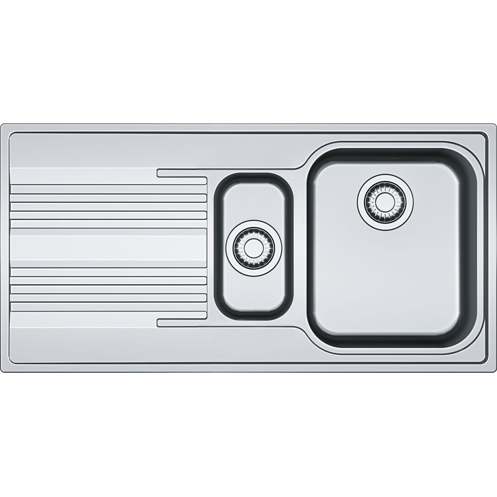Franke Smart SRX 651 Sol Damlalıklı 1,5 Gözlü Çelik Eviye