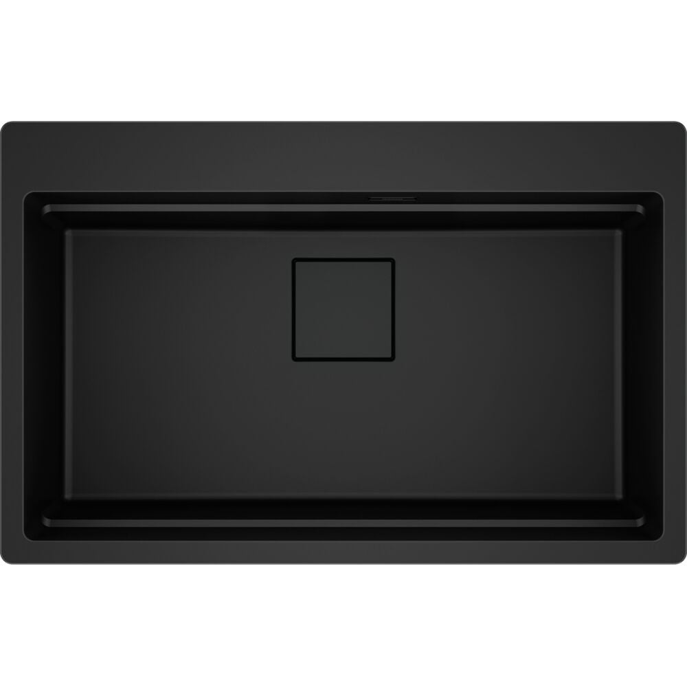 FRANKE KUBUS  2 PRO KNG 610-73 MATT BLACK GRANİT EVİYE