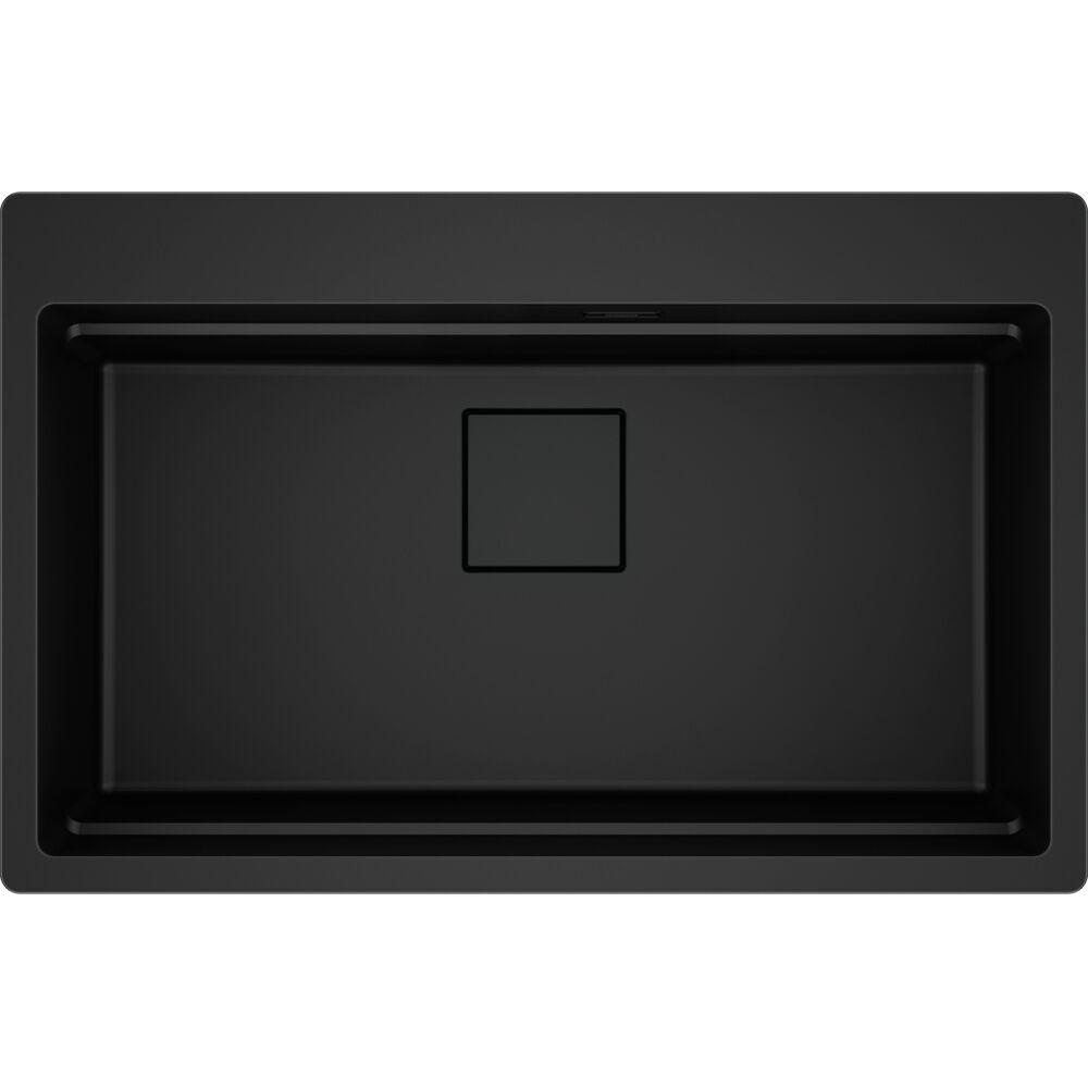 Franke Kubus 2 Pro KNG 610-73 Matt Black Granit Eviye