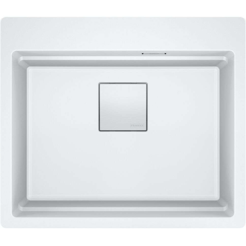 FRANKE KUBUS 2 PRO KNG 610-53 BİANCO GRANİT EVİYE