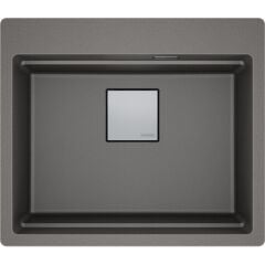 FRANKE KUBUS 2 PRO KNG 610-53 STONE GREY GRANİT EVİYE