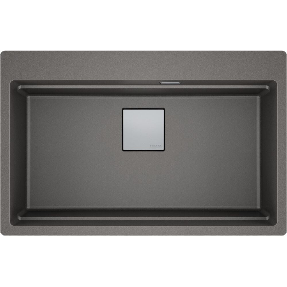 FRANKE KUBUS 2 PRO KNG 610-73 STONE GREY GRANİT EVİYE