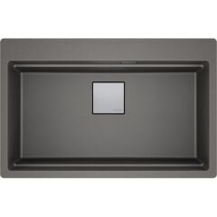 FRANKE KUBUS 2 PRO KNG 610-73 STONE GREY GRANİT EVİYE