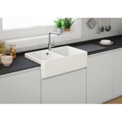 FRANKE BELFAST BFK 720-36-36 2 GÖZLÜ FRACERAM EVİYE