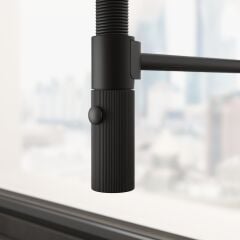 FRANKE MARIS STRIPES SEMI PRO MATT BLACK ARMATÜR