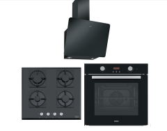 Franke Siyah Cam 60'lık Set