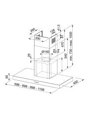 Franke Fdf Eg6 90 Xs Davlumbaz Fhnl 905 4g Tc Xs C Ocak Fsl 82 H Xs Fırın Inox Ankastre Set