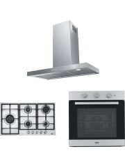 Franke Fdf Eg6 90 Xs Davlumbaz Fhnl 905 4g Tc Xs C Ocak Fsl 82 H Xs Fırın Inox Ankastre Set