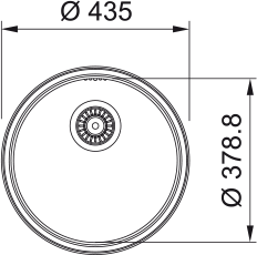 CELIK EVYE ROTONDO ROX 610/110-38
