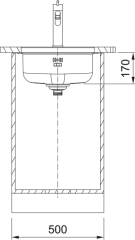 CELIK EVYE ROTONDO ROX 610/110-38
