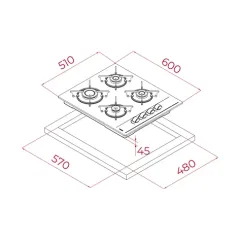 GBE 64002 KBC WH (E4)