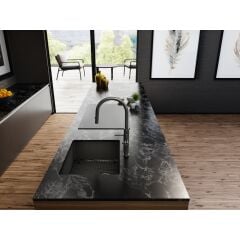 CELIK EVYE MYTHOS MASTERPIECE BXM 210/110-50 TEK GÖZLÜ DAMLALIKSIZ ANTRASIT