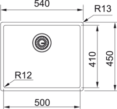 CELIK EVYE MYTHOS MASTERPIECE BXM 210/110-50 TEK GÖZLÜ DAMLALIKSIZ GOLD