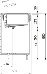 CELIK EVYE MYTHOS MASTERPIECE BXM 210/110-50 TEK GÖZLÜ DAMLALIKSIZ GOLD