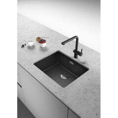 FRAGRANIT EVYE MARIS MRG 110-52 Matt Black TEK GÖZLÜ DAMLALIKSIZ