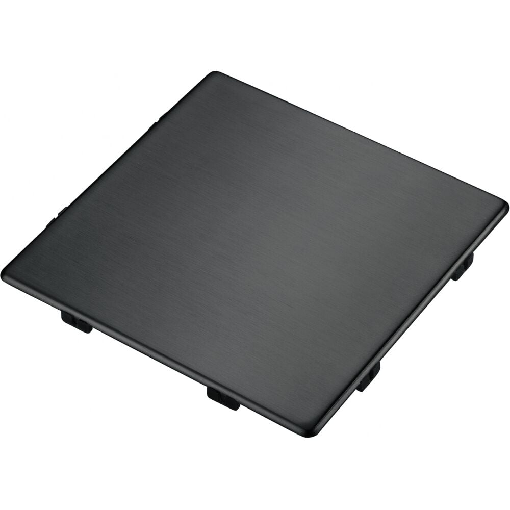 EVİYE AKSESUARI KARE GİDER KAPAĞI (ANTRASİT)