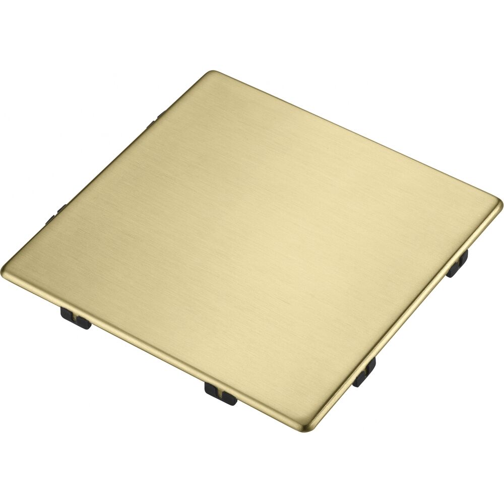 EVİYE AKSESUARI KARE GİDER KAPAĞI (GOLD)